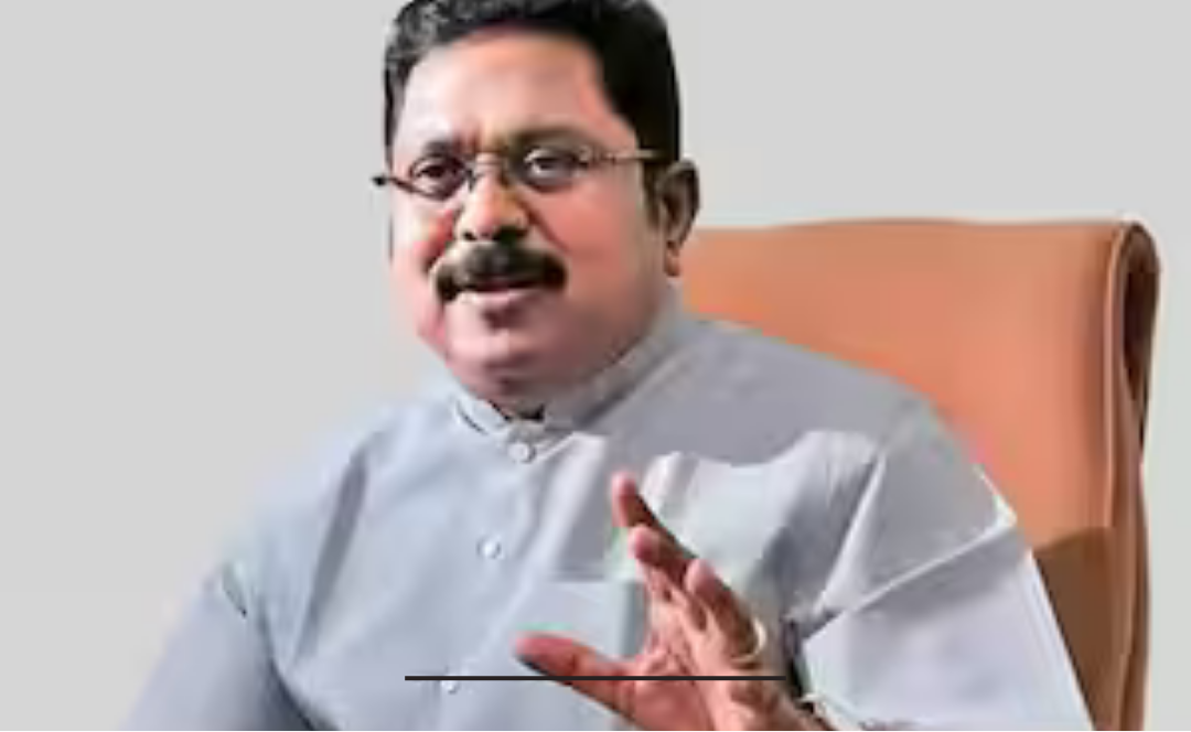 டில்லியில் மத்திய அமைச்சர்களை சந்திக்கும் தினகரன் மற்றும் செய்தியாளர்களிடம் பேசிய காட்சி