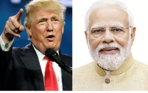 மோடி மற்றும் டிரம்ப் இடையேயான தொலைபேசி பேச்சு தொடர்பான செய்தி படம்