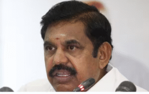 எடப்பாடி பழனிசாமி கூட்டணி குறித்து விளக்கம் அளிக்கும் செய்தி படம்