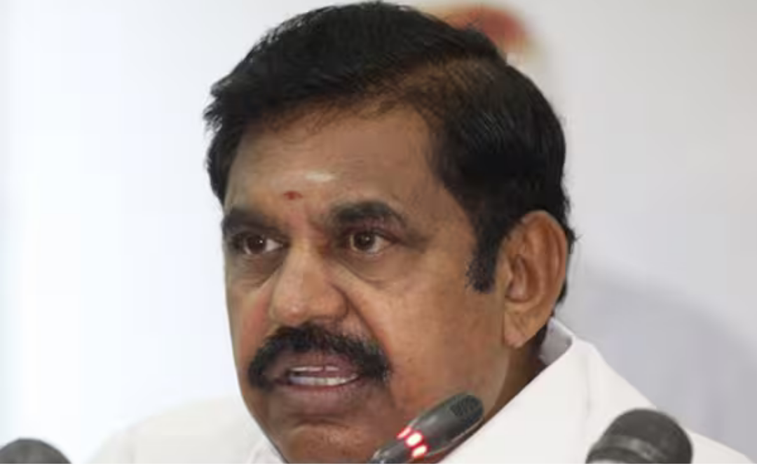 எடப்பாடி பழனிசாமி கூட்டணி குறித்து விளக்கம் அளிக்கும் செய்தி படம்