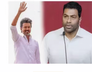 சென்னையில் செய்தியாளர்களை சந்தித்து விஜய் பிரசாரம் தடை குறித்த குற்றச்சாட்டை விளக்கும் ஆதவ் அர்ஜூனா