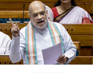 மக்களவையில் நக்ஸல் தீவிரவாத ஒழிப்பு குறித்து பேசி மத்திய அரசின் சாதனையை விளக்கும் அமித் ஷா