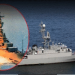 இலங்கை அருகே இந்தியப் பெருங்கடலில் டார்பிடோ தாக்குதலுக்கு உள்ளான ஈரான் ‘ஐரிஸ் டீனா’ போர்க் கப்பல்.