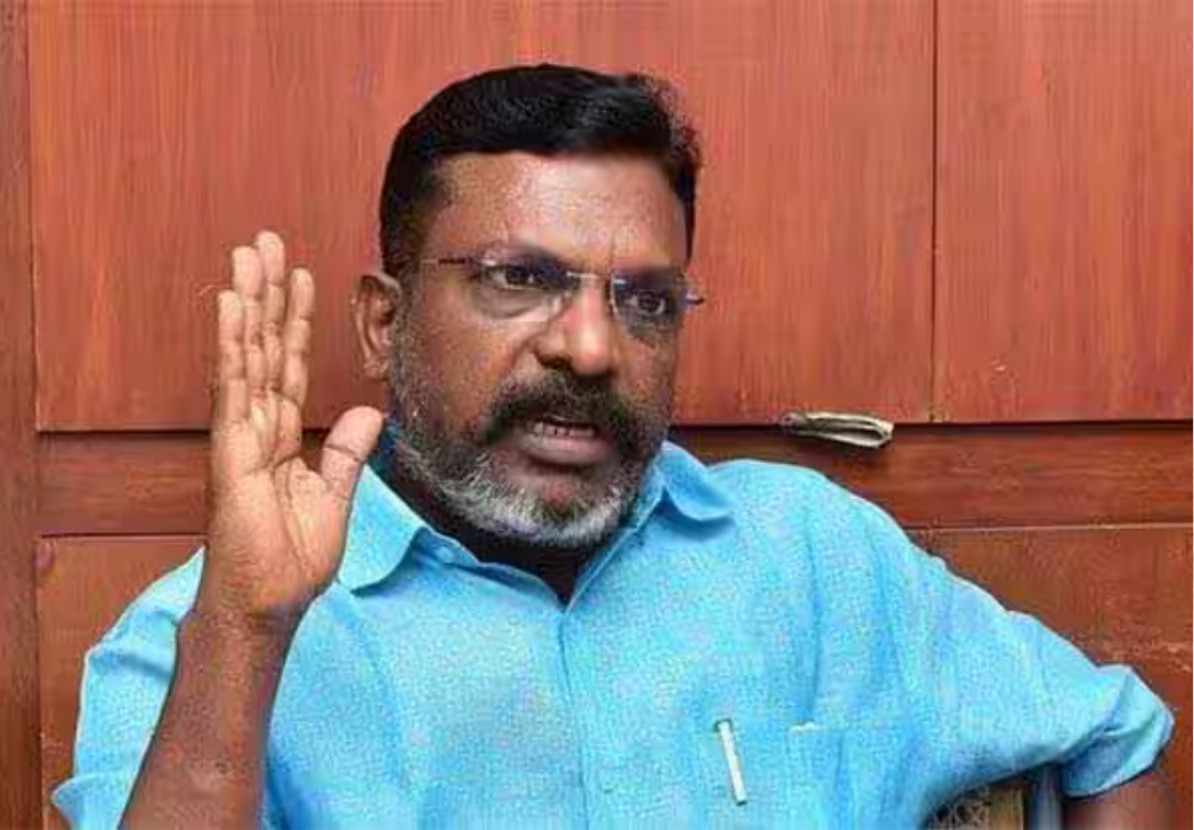 அரசியல் நிலை குறித்து பேசிய திருமாவளவன் – தொலைக்காட்சி நேர்காணல் காட்சி