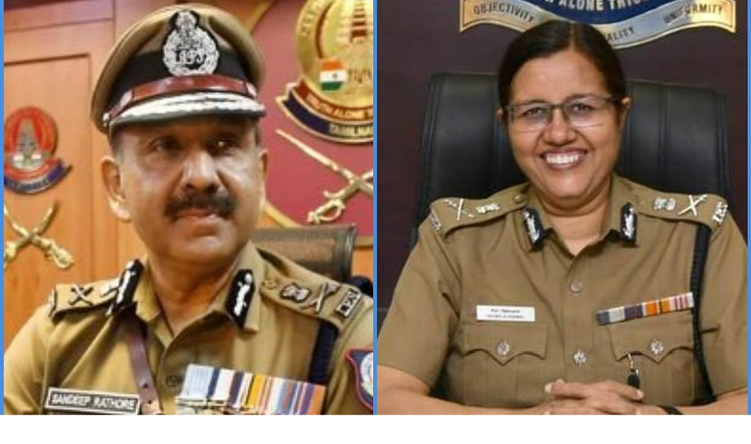 புதிய டி.ஜி.பி பொறுப்பேற்கும் நிகழ்வு மற்றும் தமிழக போலீஸ் நிர்வாக மாற்றம் காட்சி