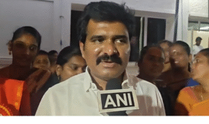 தேர்தல் பிரசார கூட்டத்தில் ஏற்பட்ட குழப்பம் மற்றும் பாதுகாப்பு கோரி பேசும் நிர்மல் குமார்