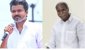 புதுச்சேரி பிரசாரத்தில் ரங்கசாமி குறித்து மௌனமாக இருக்கும் விஜய்