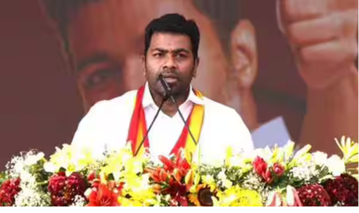 சென்னையில் பேட்டி அளிக்கும் ஆதவ் அர்ஜுனா