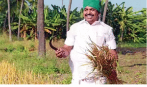 வேட்புமனு தாக்கல் செய்யும் போது பழனிசாமி மற்றும் அவரது ஆதரவாளர்கள்