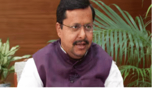 தேர்தல் குறித்து கருத்து தெரிவிக்கும் பாஜ தலைவர் நிதின் நபின்