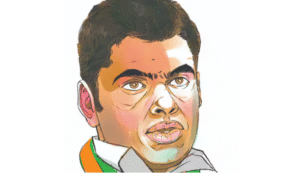 கோவையில் செய்தியாளர்களிடம் பேசி வரும் அண்ணாமலை