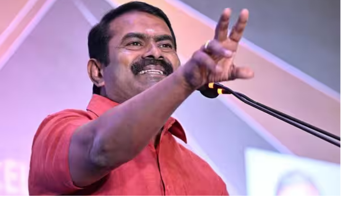 ஆண்டிபட்டியில் தேர்தல் பிரசாரத்தில் ஆவேசமாக பேசும் சீமான்