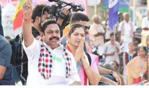 வாழப்பாடியில் தேர்தல் பிரசாரத்தில் பேசும் எடப்பாடி பழனிசாமி