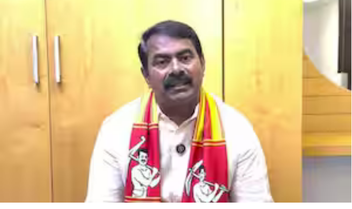 சிவகங்கையில் தேர்தல் பிரசாரத்தில் உரையாற்றும் சீமான்