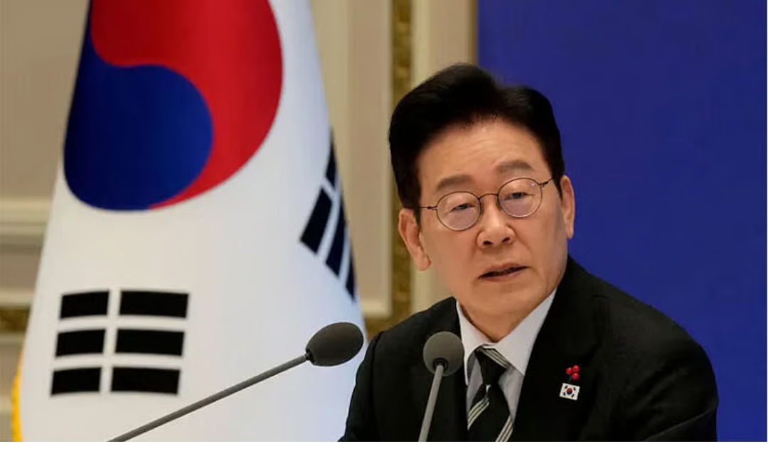 இந்தியா வருகை தரும் தென் கொரிய அதிபர் லீ ஜே மியுங் மற்றும் பிரதமர் நரேந்திர மோடி சந்திப்பு தொடர்பான படம்