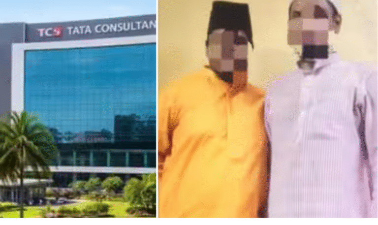 நாசிக்கில் ஐ.டி. நிறுவன விசாரணை, போலீசார் மற்றும் பறிமுதல் செய்யப்பட்ட மொபைல், லேப்டாப் காட்சிகள்