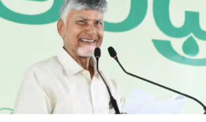 கோவையில் தேர்தல் பிரசாரத்தில் உரையாற்றும் ஆந்திர முதல்வர் சந்திரபாபு நாயுடு