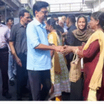 மக்களிடம் உரையாற்றும் முதல்வர் ஸ்டாலின் வீடியோ காட்சி