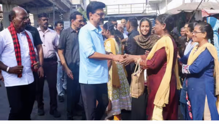 மக்களிடம் உரையாற்றும் முதல்வர் ஸ்டாலின் வீடியோ காட்சி