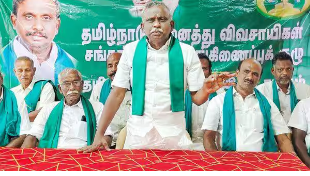 தஞ்சாவூரில் விவசாயிகள் கூட்டம் மற்றும் பேச்சு நிகழ்ச்சி காட்சி