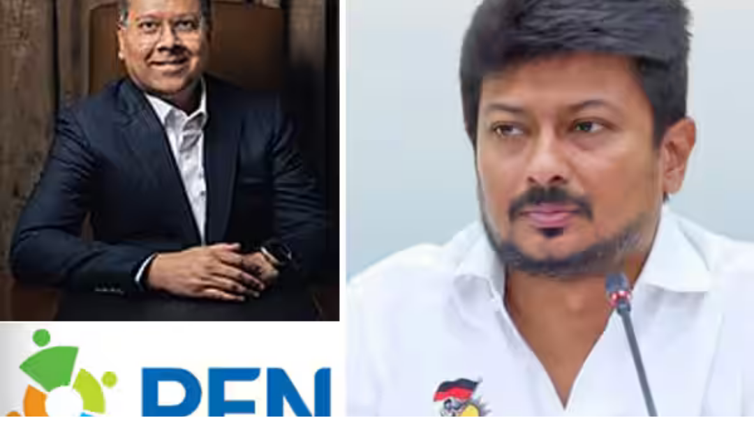 திமுக தலைவர் ஸ்டாலின் மற்றும் உதயநிதி பின்னணியில் அரசியல் ஆலோசனை கூட்டம்