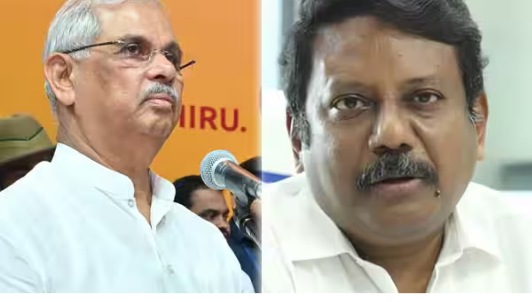 கவர்னர் அர்லேக்கரை சந்தித்து பேசிய முதல்வரின் தனிச்செயலாளர் செந்தில்குமார்.