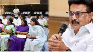 தேர்தல் தோல்வி ஆய்வுக் குழுவினருக்கு ஆலோசனை வழங்கும் ஸ்டாலின்.