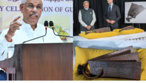 ஆனைமங்கலம் செப்பேடுகள் மீட்பு குறித்து தமிழக கவர்னர் அர்லேக்கர் பாராட்டு தெரிவித்த செய்தி.
