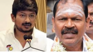 உதயநிதிக்கு நல்ல புத்தி வேண்டி கோவையில் பிரார்த்தனை செய்த அர்ஜுன் சம்பத் தொடர்பான செய்தி.