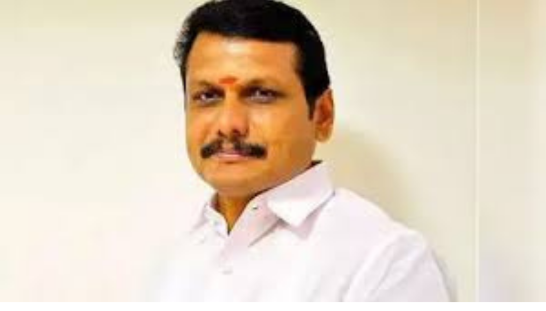 முன்னாள் அமைச்சர் செந்தில் பாலாஜி மற்றும் அமலாக்கத்துறை விசாரணை தொடர்பான காட்சி