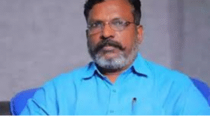 சென்னையில் செய்தியாளர்களிடம் பேசிய விசிக தலைவர் திருமாவளவன்