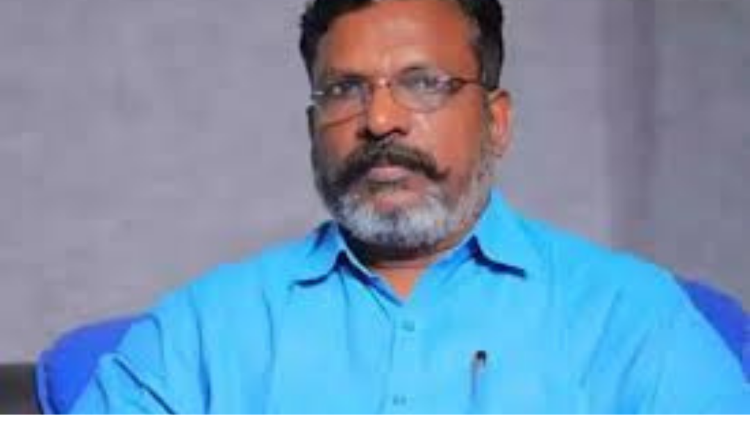 சென்னையில் செய்தியாளர்களிடம் பேசிய விசிக தலைவர் திருமாவளவன்