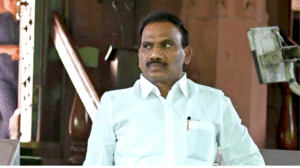 சர்ச்சைக்குரிய சமூக வலைதள பதிவு தொடர்பாக விமர்சனங்களுக்கு உள்ளான திமுக எம்பி ஆ.ராஜா.