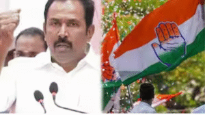 சுற்றுலாத்துறை அமைச்சராக பதவியேற்ற கன்னியாகுமரி மாவட்டத்தை சேர்ந்த காங்கிரஸ் எம்எல்ஏ ராஜேஷ்குமார்.