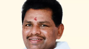 Anitha Radhakrishnan பொதுக்கூட்டத்தில் பேசும் காட்சி