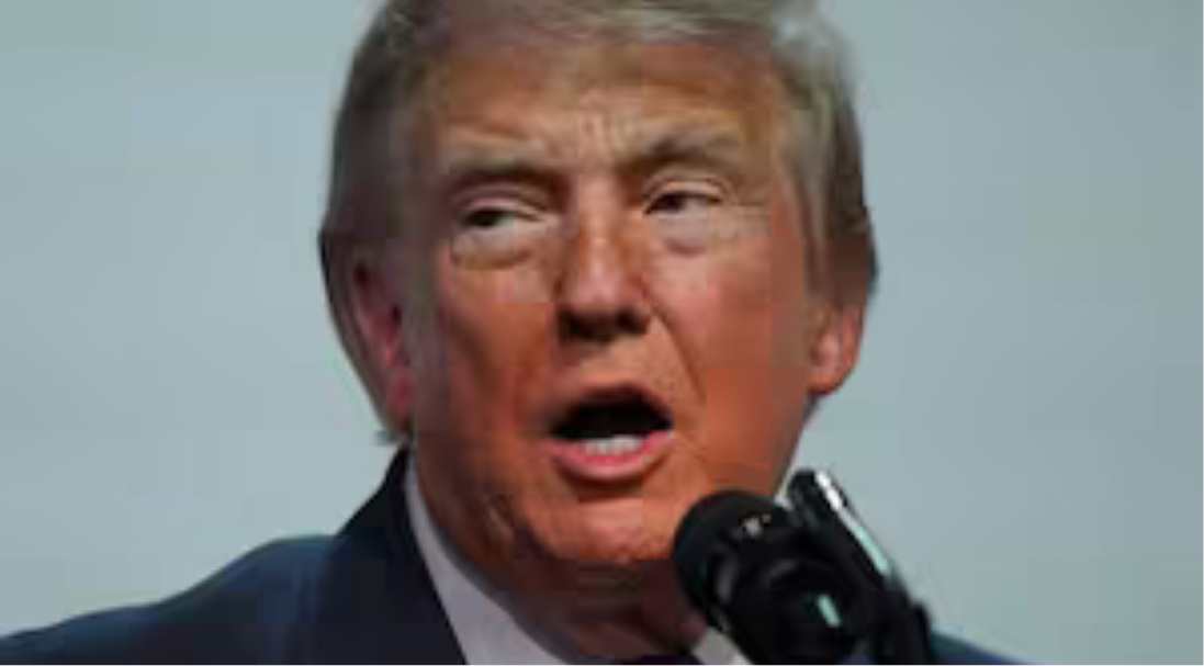 Donald Trump மற்றும் ஈரான் - அமெரிக்கா கொடிகள்