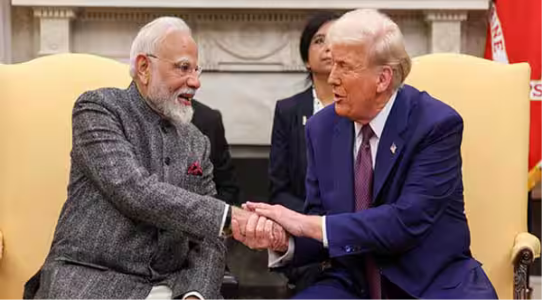 டெல்லி நிகழ்ச்சியில் வீடியோ கான்பிரன்ஸ் மூலம் உரையாற்றிய அமெரிக்க அதிபர் டொனால்ட் டிரம்ப்