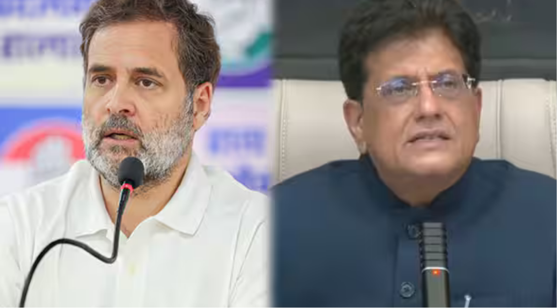 ராகுல் காந்தியின் பேச்சுக்கு பதிலளித்த மத்திய அமைச்சர் பியூஷ் கோயல்