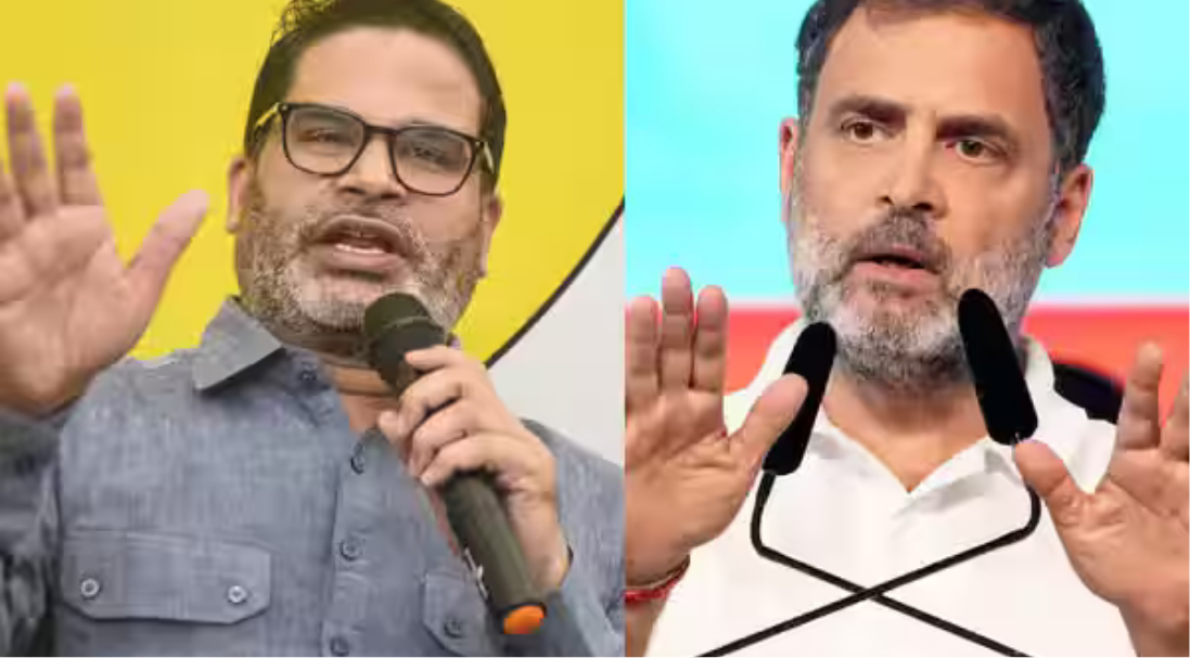 ராகுல் காந்தியுடன் அரசியல் ஆலோசனை குறித்து பேசும் பிரசாந்த் கிஷோர்