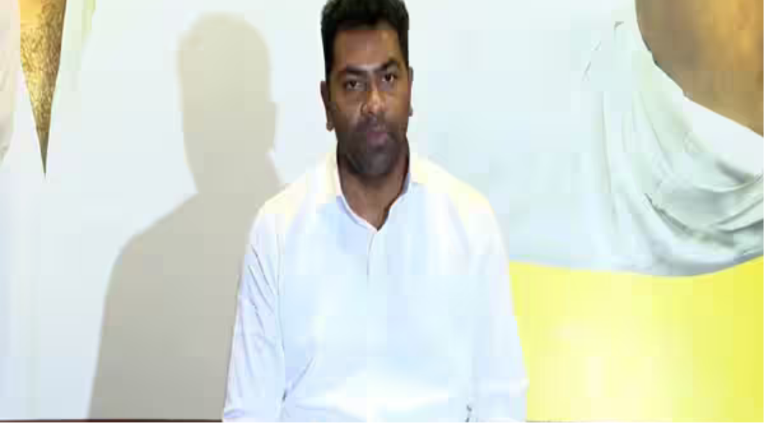 பனையூரில் செய்தியாளர்களிடம் பேசிய அமைச்சர் ஆதவ்