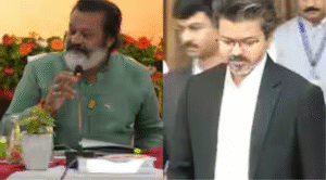முதல்வர் விஜய் குறித்து தகவல் பகிரும் மத்திய அமைச்சர் சுரேஷ் கோபி