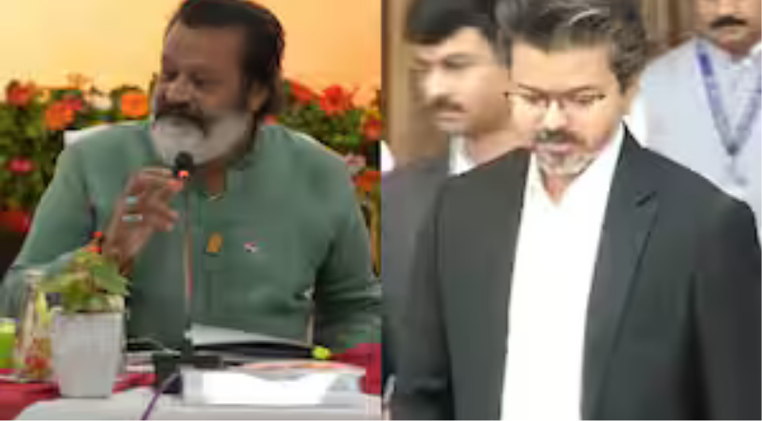 முதல்வர் விஜய் குறித்து தகவல் பகிரும் மத்திய அமைச்சர் சுரேஷ் கோபி