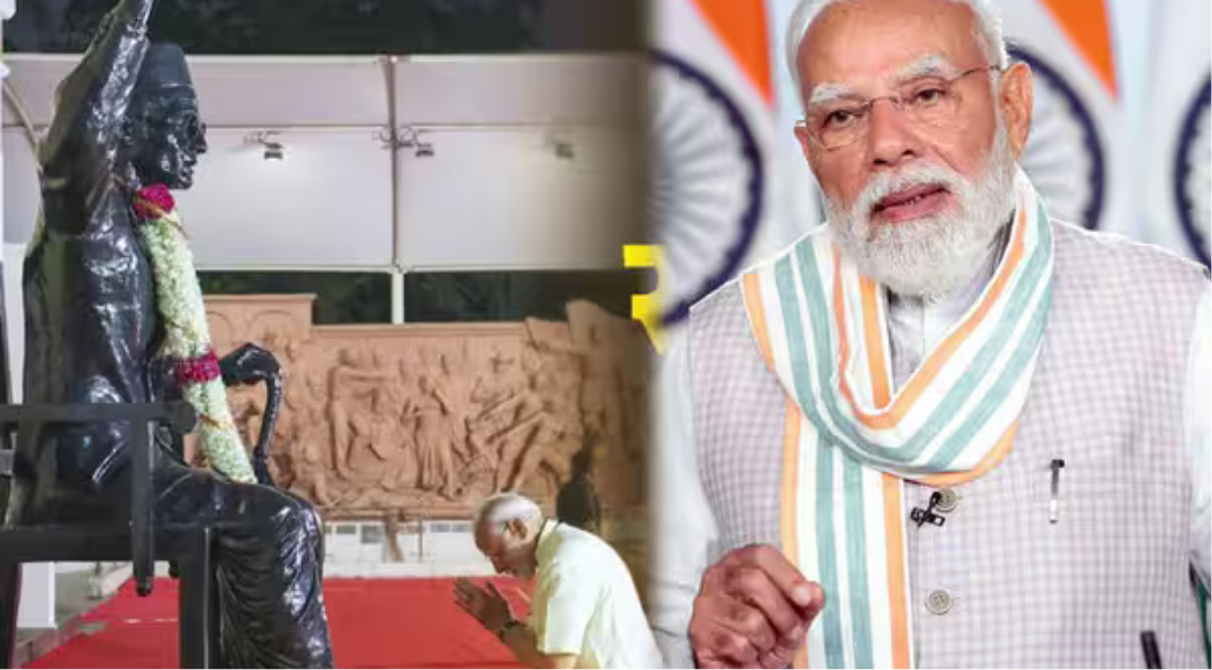 வீர சாவர்க்கரின் பிறந்தநாளில் மரியாதை செலுத்திய பிரதமர் மோடி மற்றும் தலைவர்கள்
