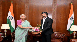 மத்திய நிதியமைச்சர் நிர்மலா சீதாராமனை சந்திக்கும் முதல்வர் விஜய்