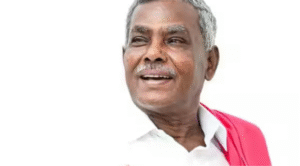 புதிய அரசு குறித்து கருத்து தெரிவிக்கும் மா.கம்யூ. மாநில செயலர் சண்முகம்