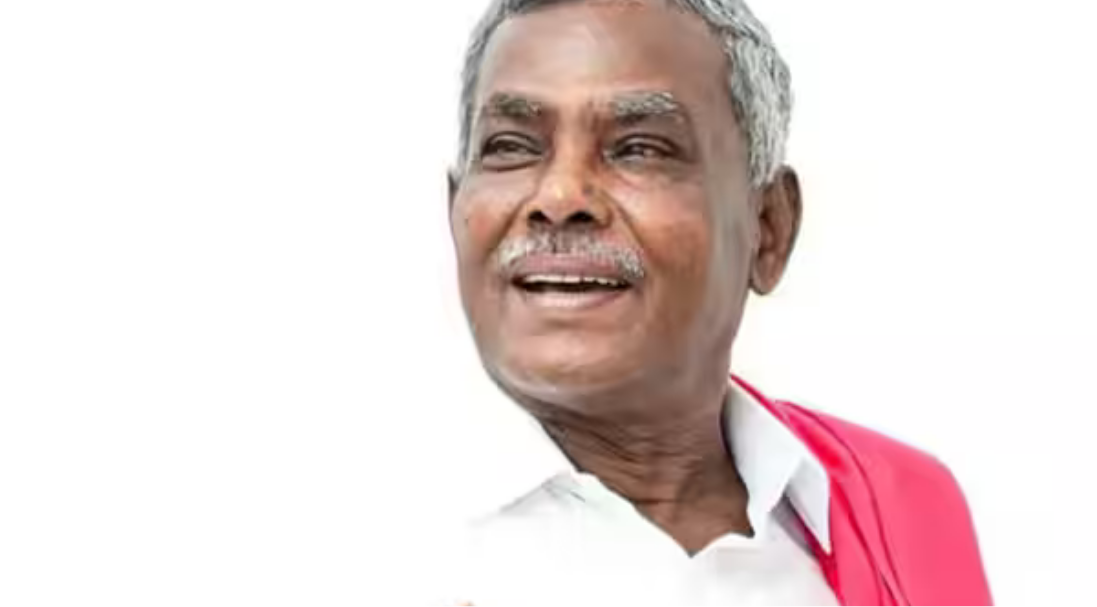 புதிய அரசு குறித்து கருத்து தெரிவிக்கும் மா.கம்யூ. மாநில செயலர் சண்முகம்