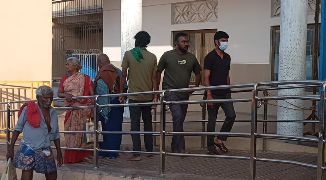 திருச்செந்தூர் முருகன் கோயிலில் ஆய்வு மேற்கொண்ட அறநிலையத் துறை அமைச்சர் ரமேஷ்