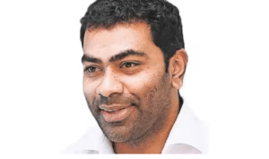தமிழ்த்தாய் வாழ்த்து நடைமுறை குறித்து விளக்கம் அளிக்கும் அமைச்சர் ஆதவ் அர்ஜுனா.