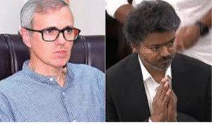 தமிழ்நாடு அரசியல் குறித்து கருத்து தெரிவிக்கும் ஜம்மு - காஷ்மீர் முதல்வர் ஒமர் அப்துல்லா.