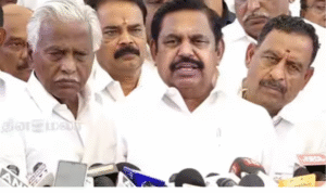 சென்னை சட்டசபை வளாகத்தில் செய்தியாளர்களை சந்தித்து தவெக அரசை விமர்சித்த அதிமுக பொதுச்செயலாளர் இபிஎஸ்